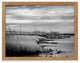 Historic New Castle 2 Coastal Landscape Framed Photo Paper Wall Art Prints, Red Oak, 8" X 10"