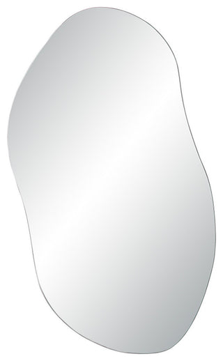 Angelonia 45" Tall Irregular Rectangular Oval Mirror