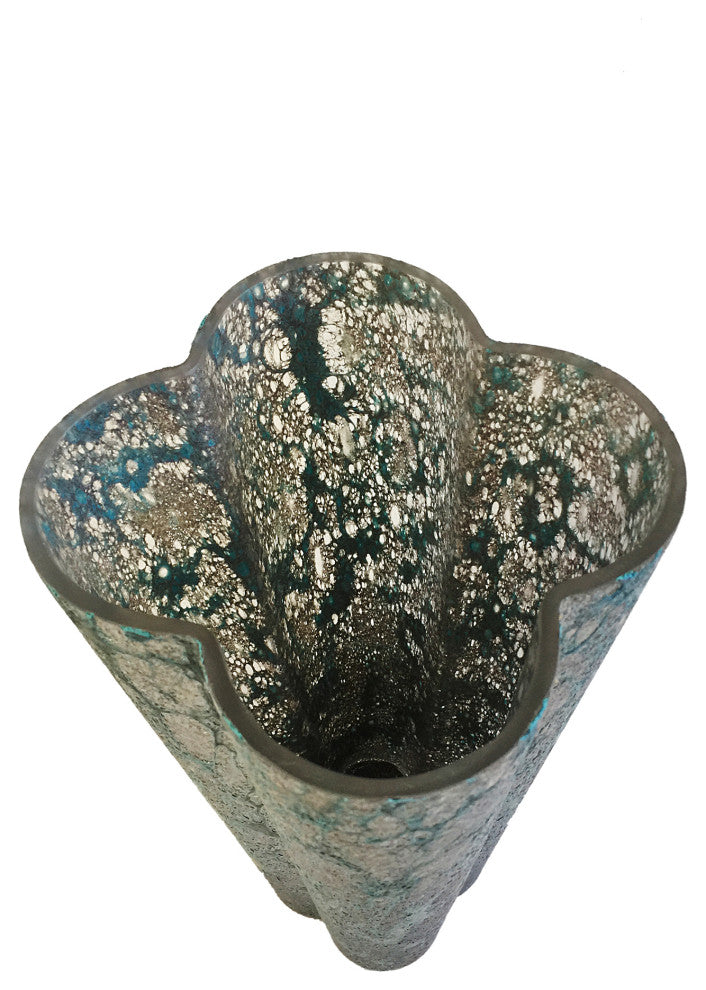 Discontinued Galena Vase - Blue
