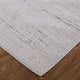 Weave & Wander Edwardo Linear Rug, Gray/Ivory, 1'-8" X 2'-10" Rug