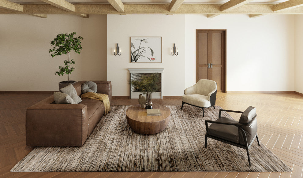 Dalyn Denizi DZ1 Mocha 9'x13'2" Rug