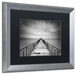 'Withstand' Silver Framed Canvas Art by Michael de Guzman