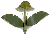Banana Leaf 3-Lt Semi-Flush - Banana Leaf