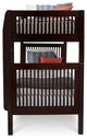 Camaflexi Twin Bunk Bed, Panel Headboard, Cappuccino