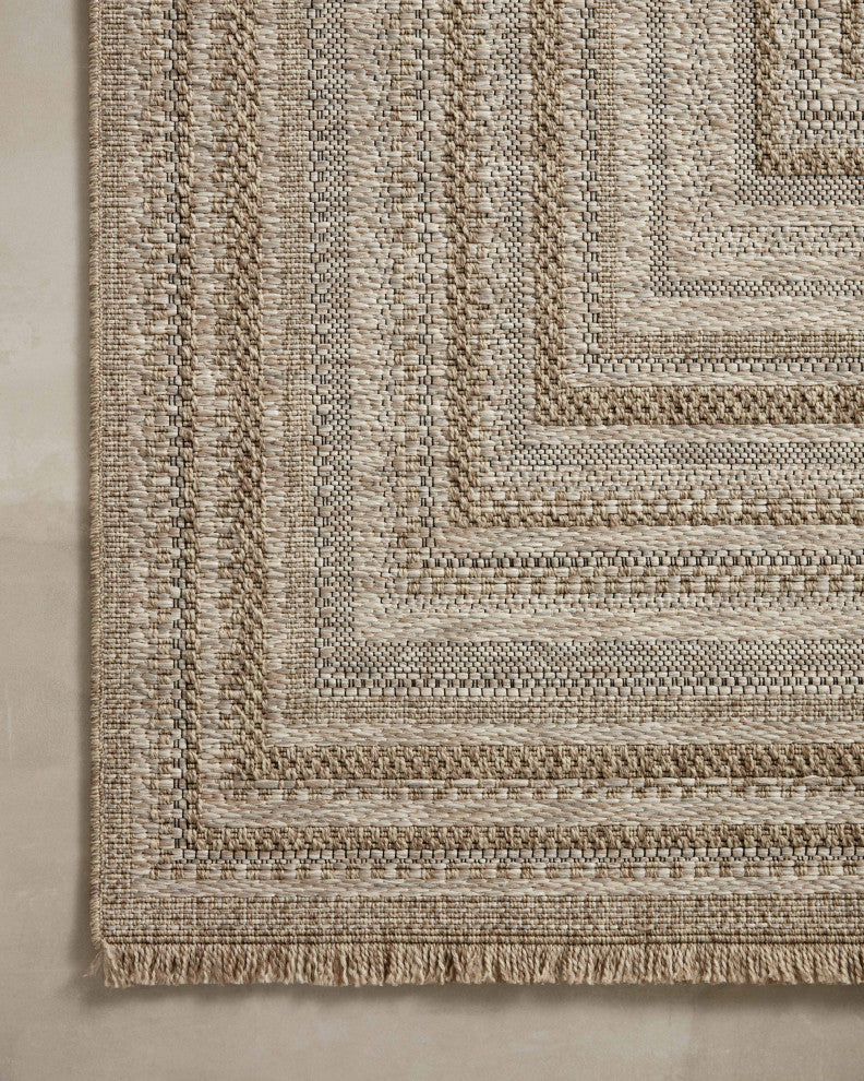 Loloi II In / Out Dawn Natural 3'-9" x 5'-9" Accent Rug