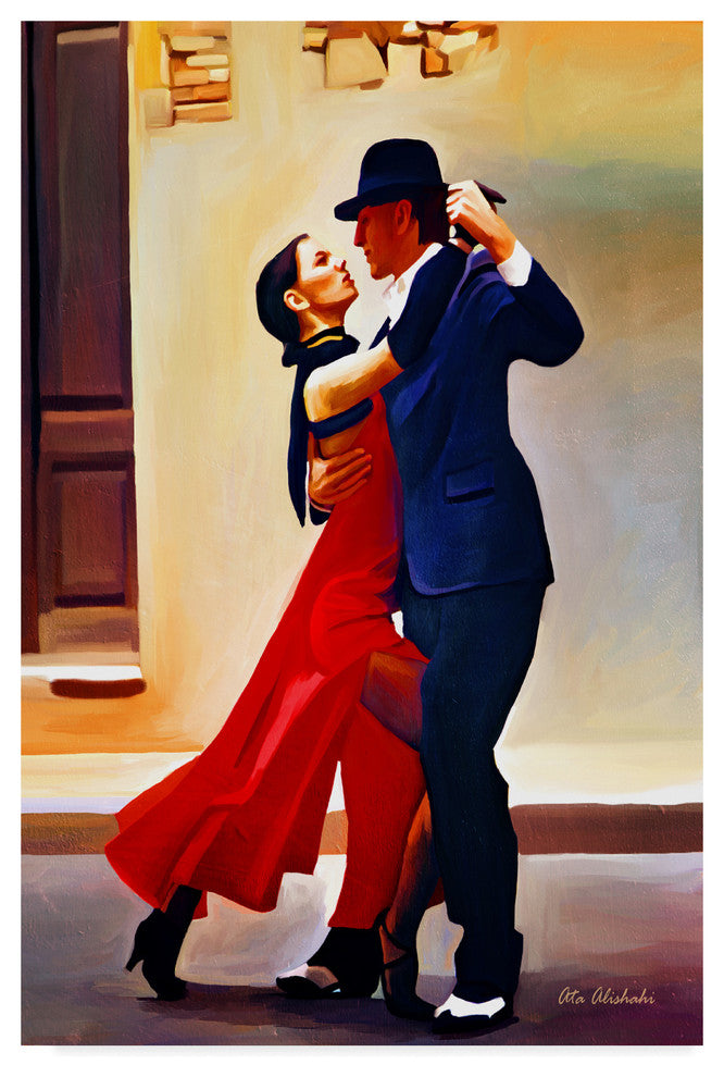 "Dance" by Ata Alishahi, Canvas Art, 30"x47"