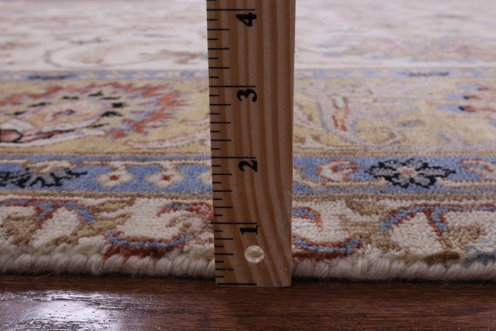 Persian Tabriz Hand Knotted Wool Rug 8' 1" X 9' 10" Q9023