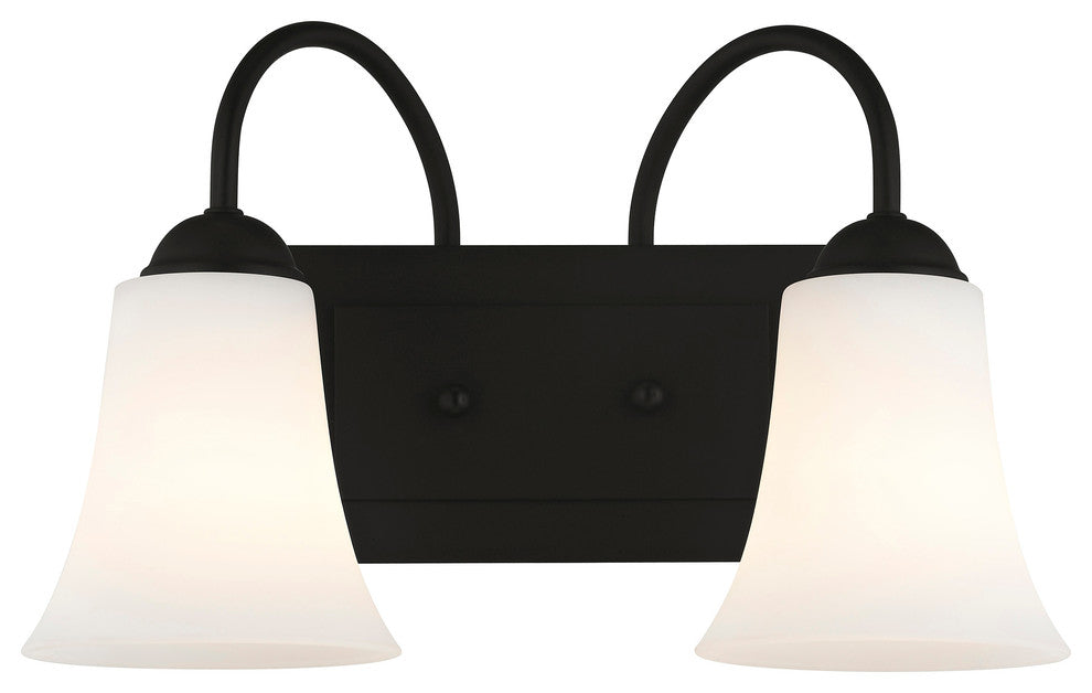 Ridgedale Bath Light, Black