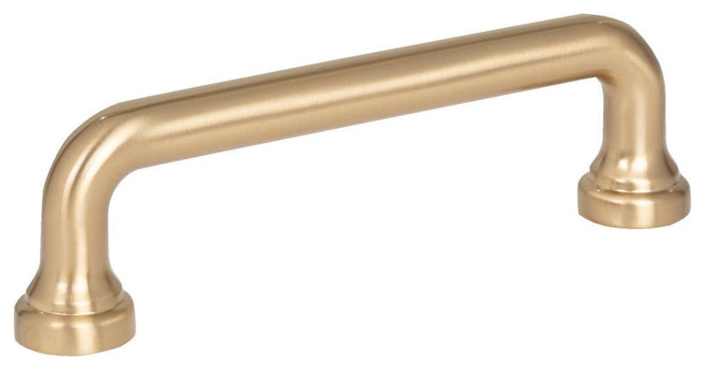 Atlas Homewares A641 Malin 3-3/4 Inch Center to Center Handle - Warm Brass