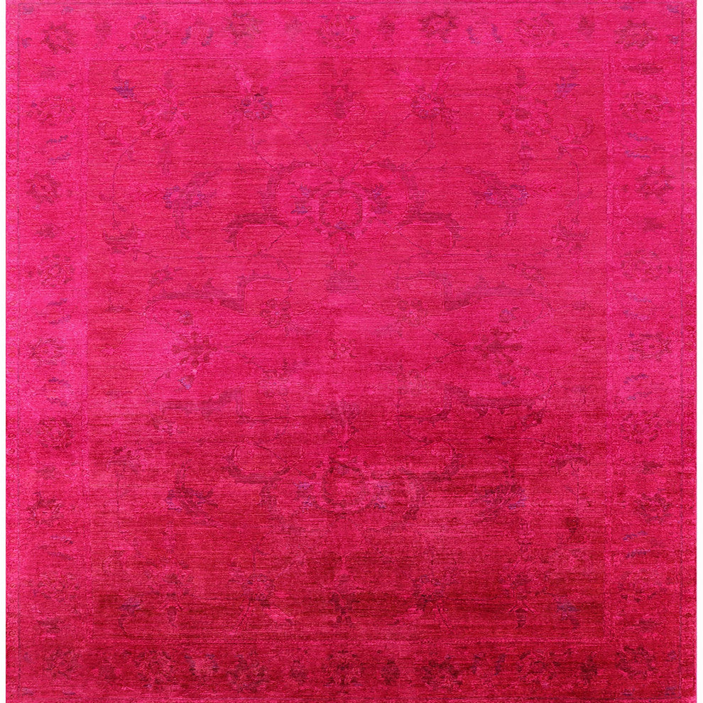 Ahgly Company Indoor Square Mid-Century Modern Area Rugs, 3' Square