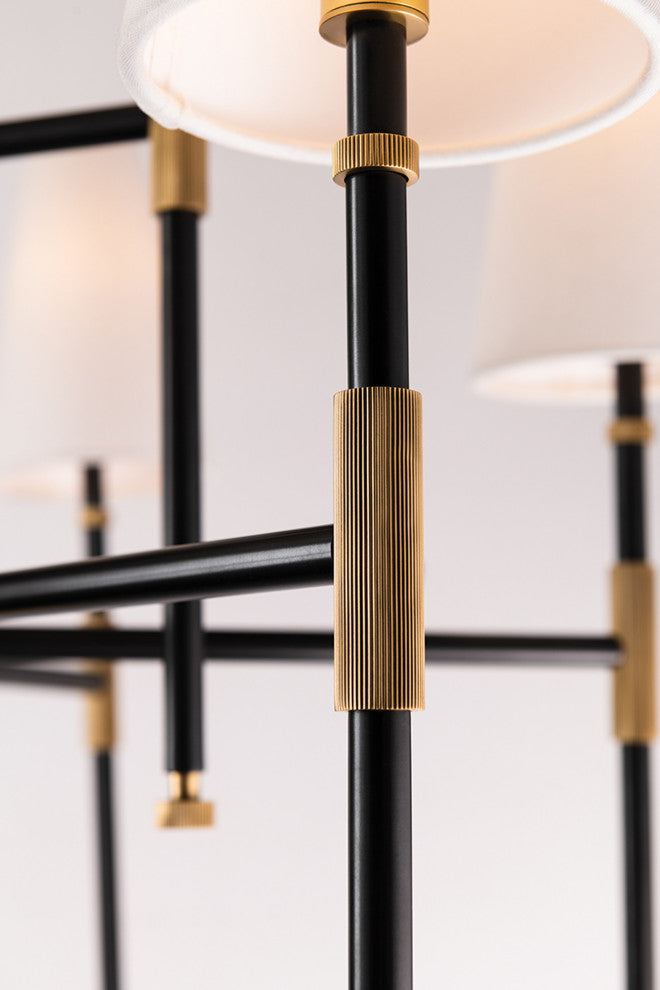 Bowery 15-Light Chandelier Aged Old Bronze Finish