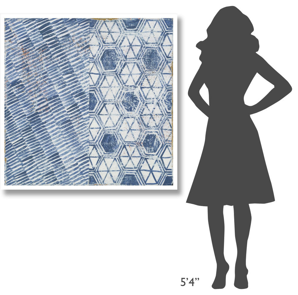 "Maki Tile VI" Digital Paper Print by Kathrine Lovell, 42"x42"