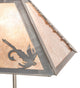 21"H Leaping Trout Table Lamp