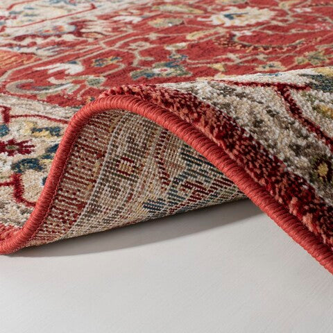 Lauren Ralph Lauren Collection Ines Rug, LRL1293, Red/Beige, 8'x10'