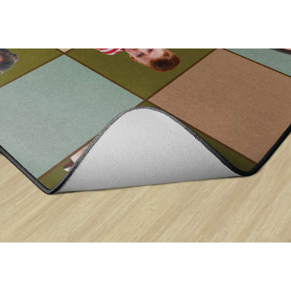 Flagship Carpets FA1152-58FS 10'6"x13'2" Social Emotional Seating Earthtone Rug