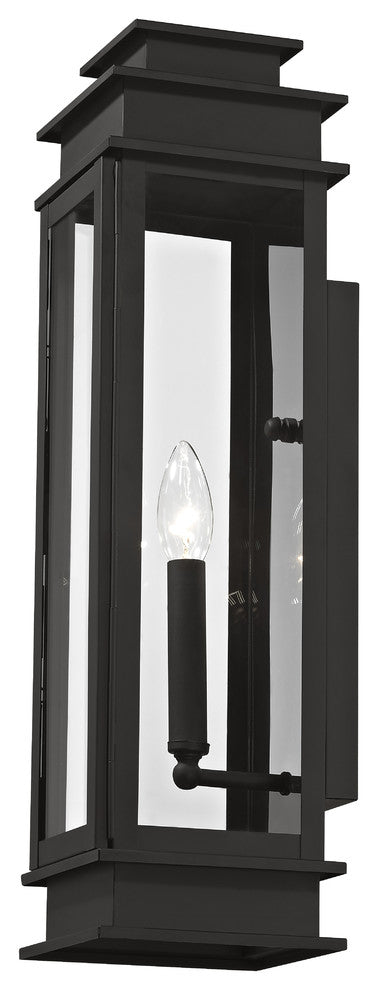 Princeton 1-Light Wall Lantern, Black