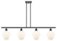 Innovations 516-4I-OB-G651-8-LED 4-Light Island Light, Oil Rubbed Bronze