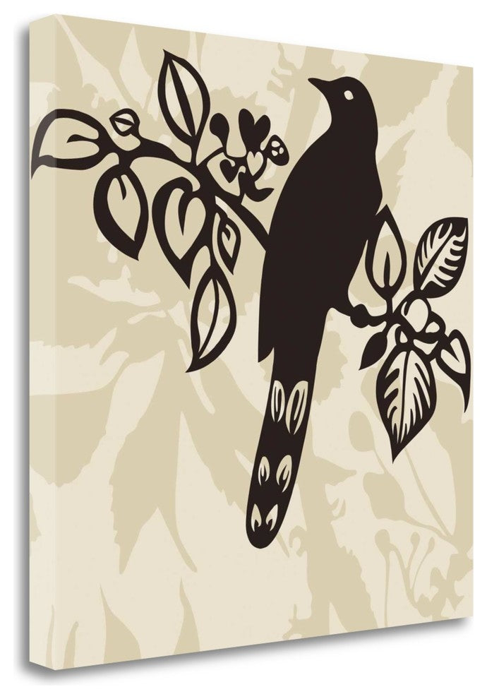 "Song Bird 1" By Jette Svane, Giclee Print on Gallery Wrap Canvas, Ready to Hang