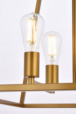 Darcey 20" Pendant, Brass