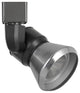 10W LED Track Fixture, Cone Brushed Steel