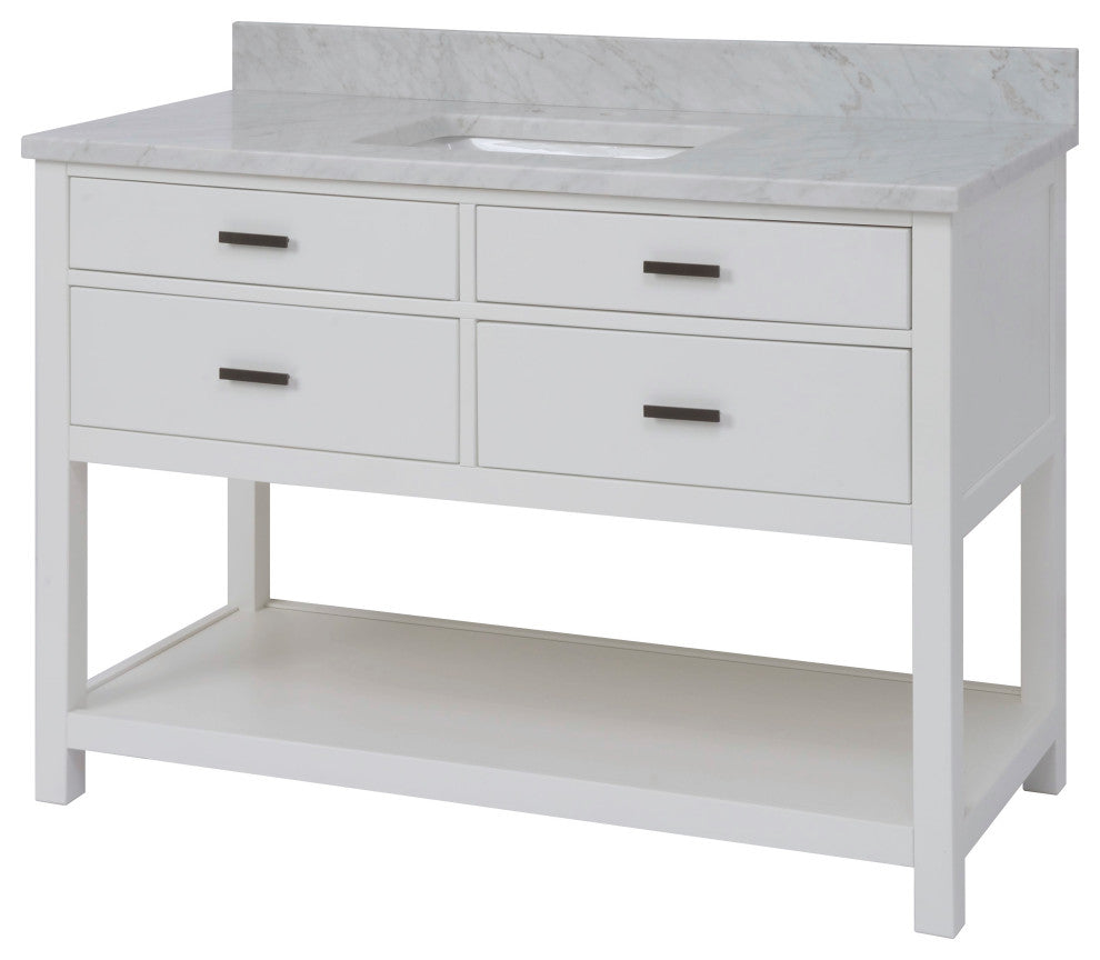 Luke 48" Vanity With Open Shelf