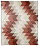 Pink Zig Zag 50x60 Coral Fleece Blanket