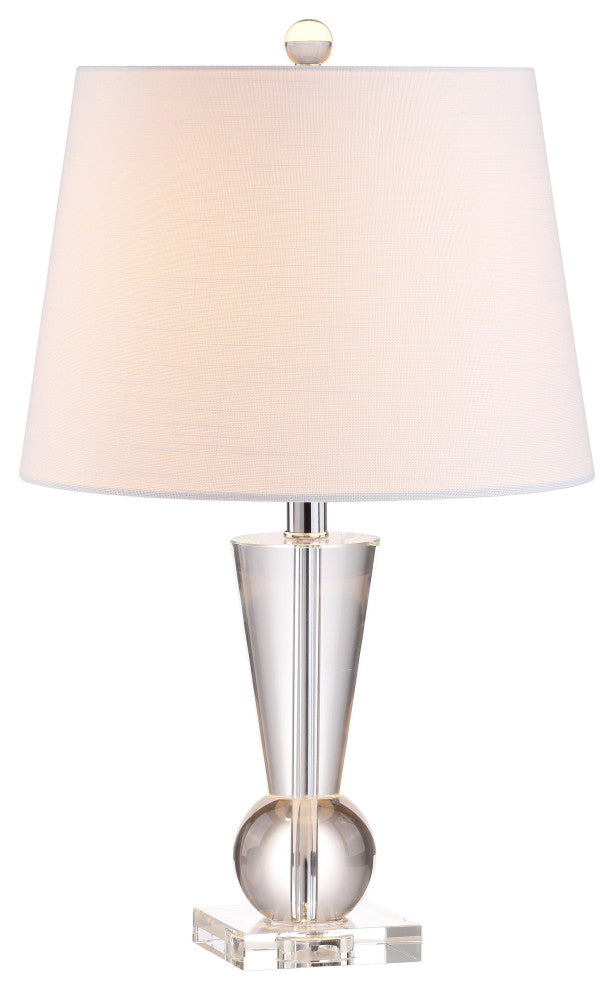 Wynne 22" Crystal Table Lamp, Clear