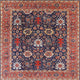 Ahgly Company Indoor Square Mid-Century Modern Area Rugs, 8' Square