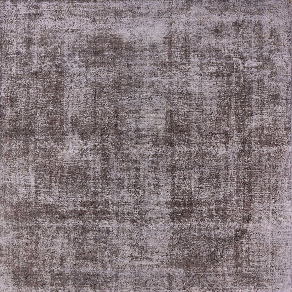 Ahgly Company Indoor Square Mid-Century Modern Area Rugs, 7' Square