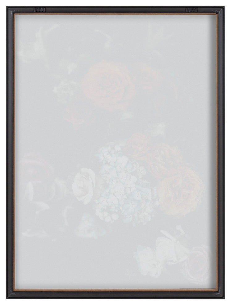 Blake Abundance Framed Printed Glass by Alicia Abla, Gold 18x24