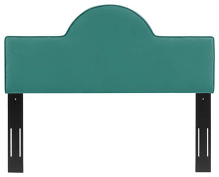 Dawn Full/Queen Performance Velvet Headboard-Teal