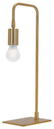 Table Lamp, Steel Metal, Brass, Gold, Kitchen Lounge Bistro Lobby Hospitality