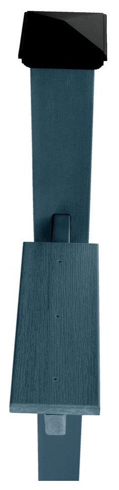 Hazleton Mailbox Post, Nantucket Blue