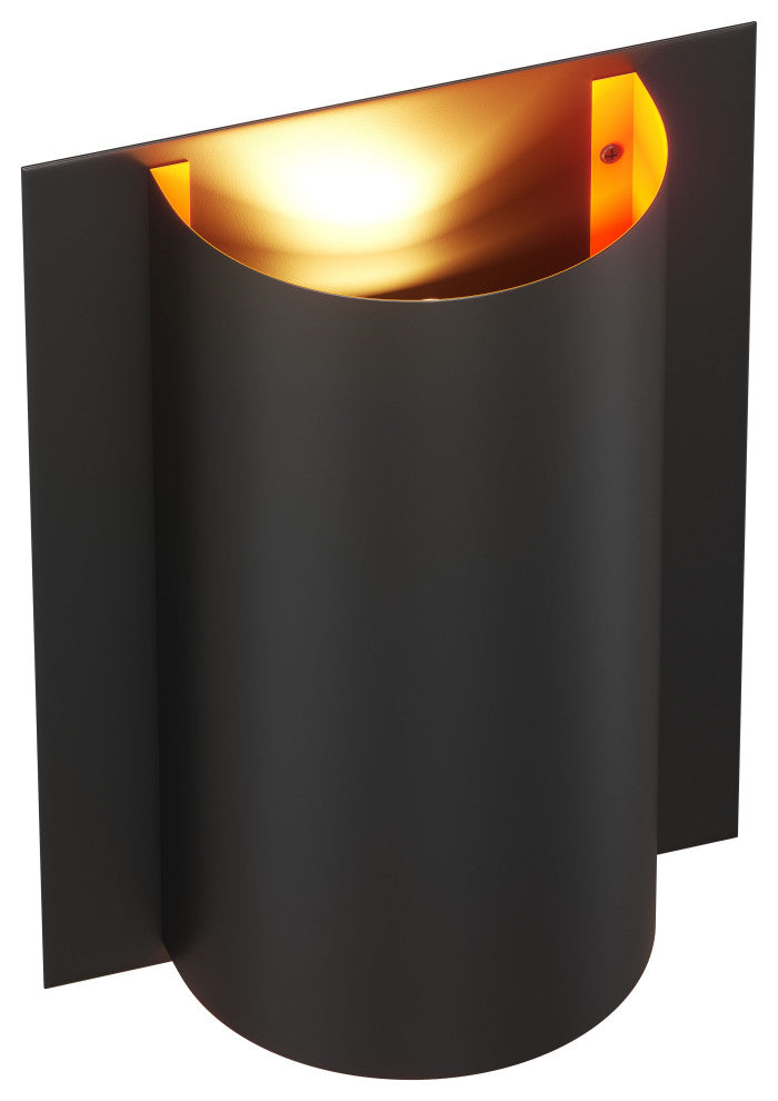 Metal Wall Lamp Matte Black