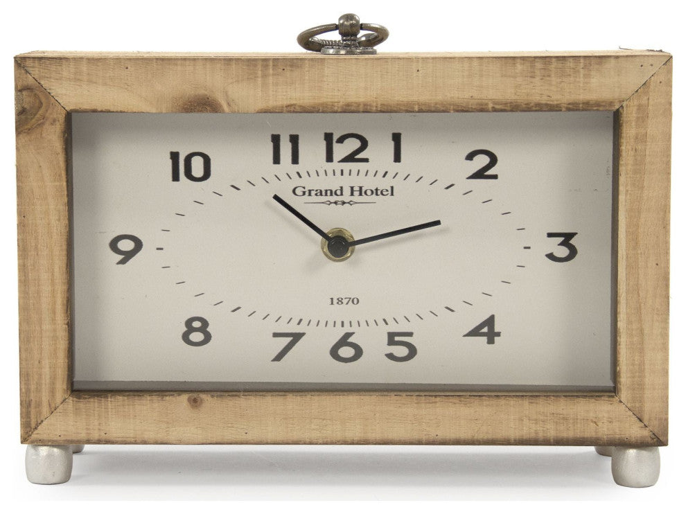 Wooden Box Clock