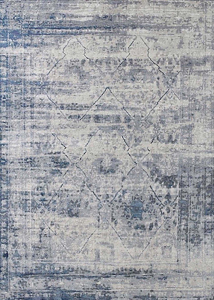 Ahgly Company Indoor Rectangle Mid-Century Modern Area Rugs, 2' x 5'