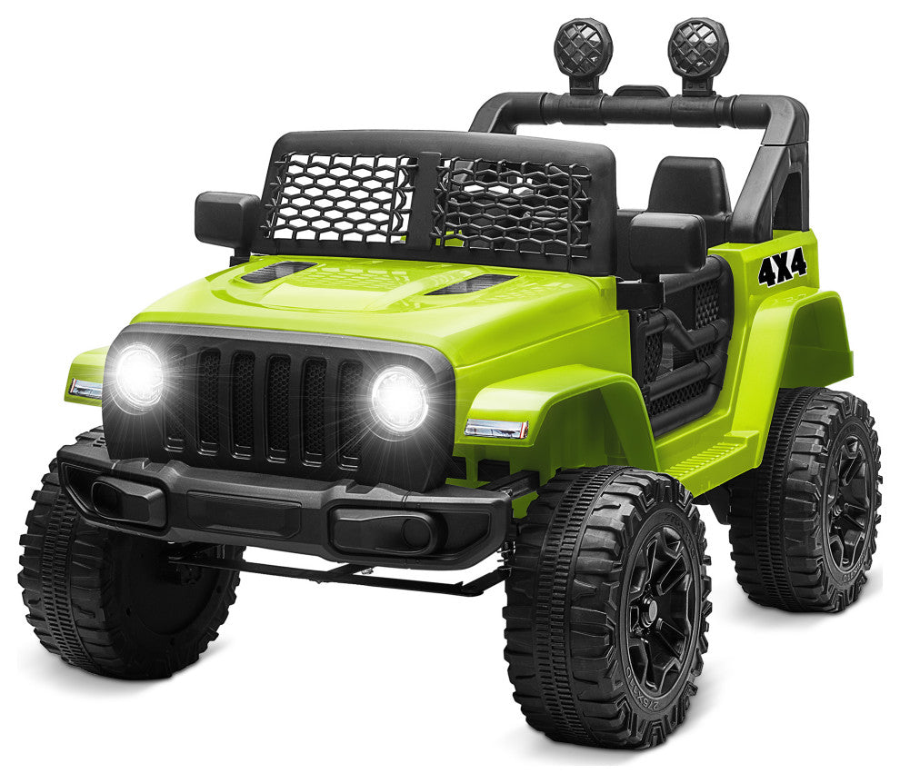 12V Battery Powered Electric Ride-On SUV MP3, Bluetooth, Green