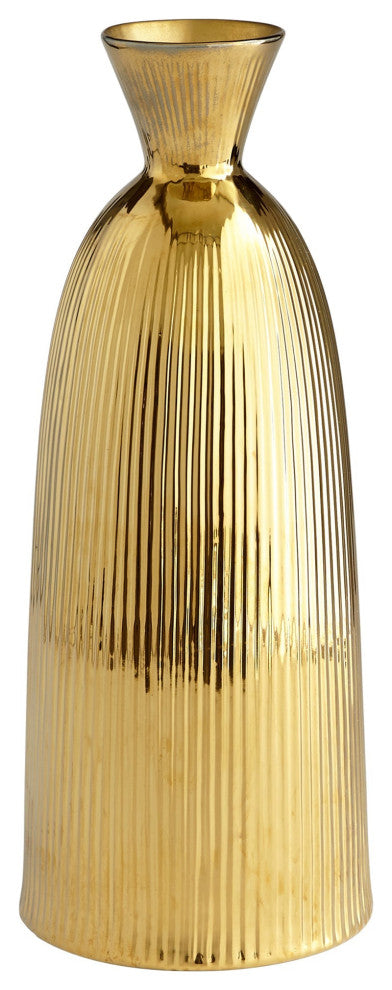 Noor Vase, Gold Medium