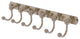 Prestige Skyline 6 Position Tie and Belt Rack, Antique Pewter