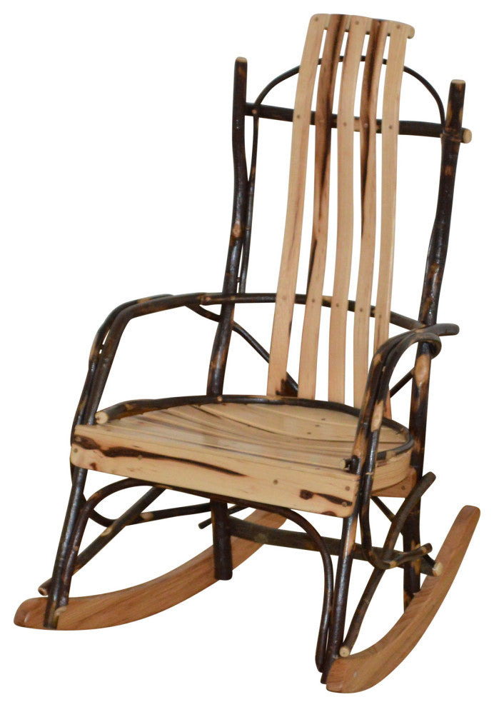 Hickory Child's Rocker, Rustic Hickory