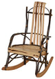 Hickory Child's Rocker, Rustic Hickory