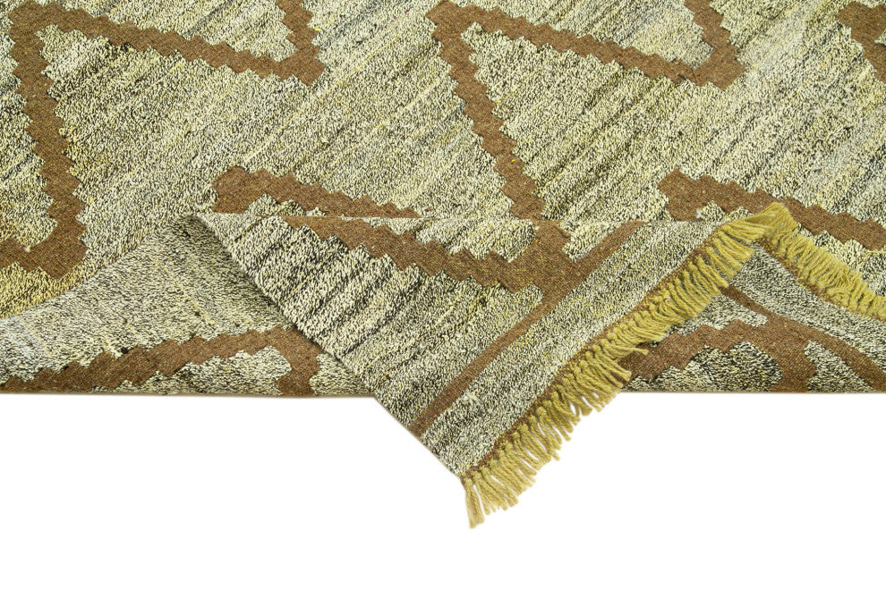 Rug N Carpet - Hand-knotted Turkish 7' 2'' x 10' 4'' Unique Wool Kilim Rug