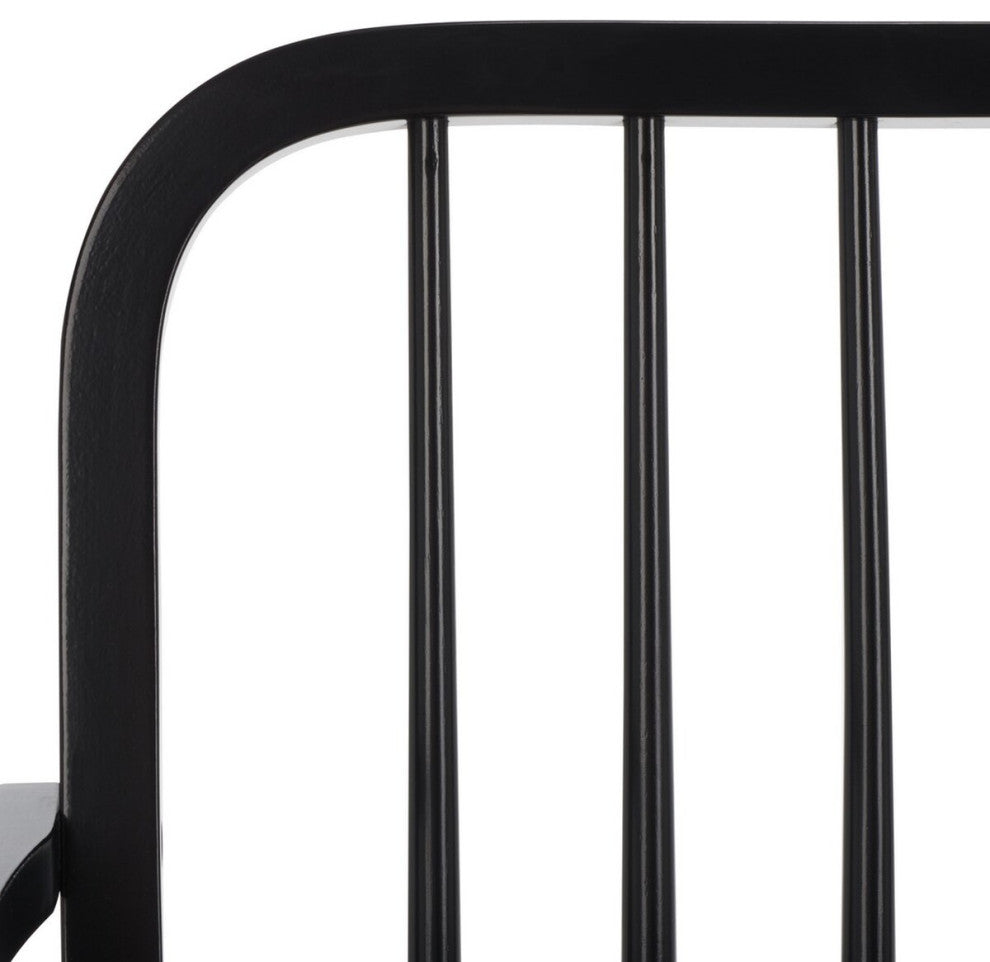 Safavieh Lucilia Spindle Bench, Black