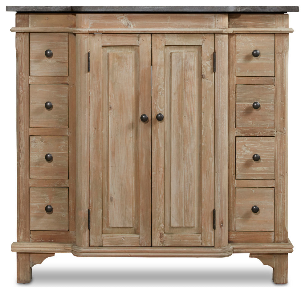 38" Reclaimed Pine Single Bath Vanity