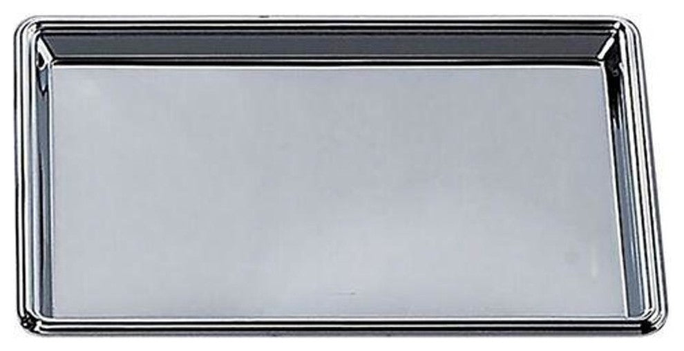Elegance Nickel Plated Stainless Steel Rectangular Tray