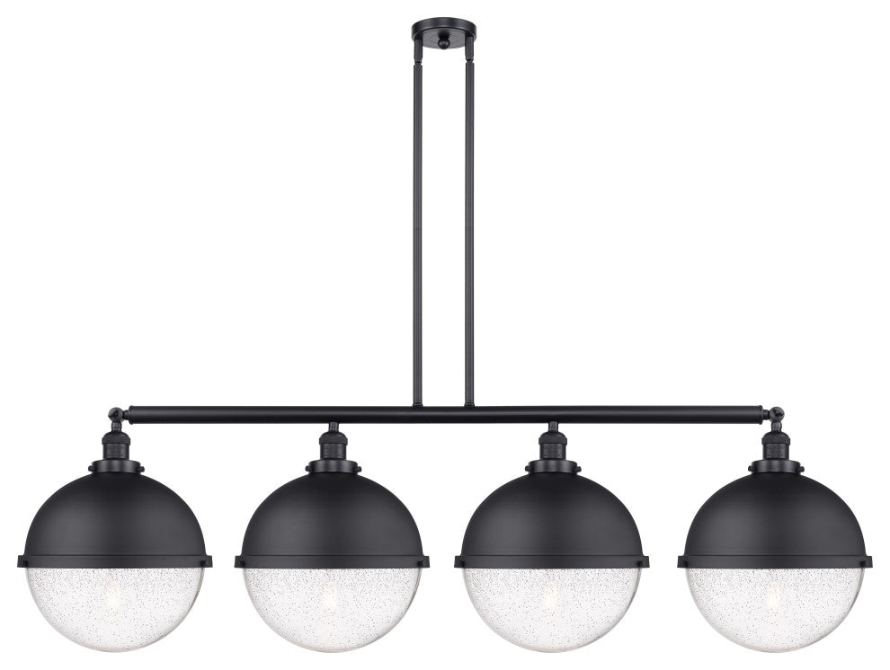INNOVATIONS 214-BK-HFS-124-BK 4-Light Island Light Matte Black