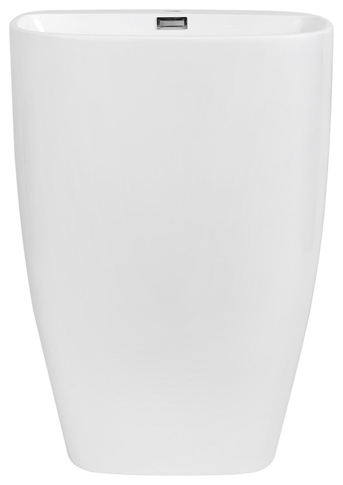24" Streamline K-1680-24 Solid Surface Resin Freestanding Basin