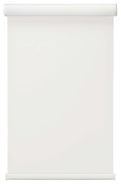 Linen Avenue Custom Cordless Cassette 5% Solar Roller Shade, 62Wx66HWhite