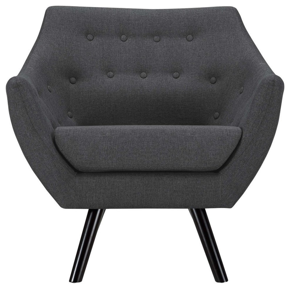 Modern Gray Allegory Armchair
