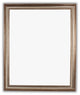 Chloe's Reflection Textured Brass Rectangular Framed Wall Mirror